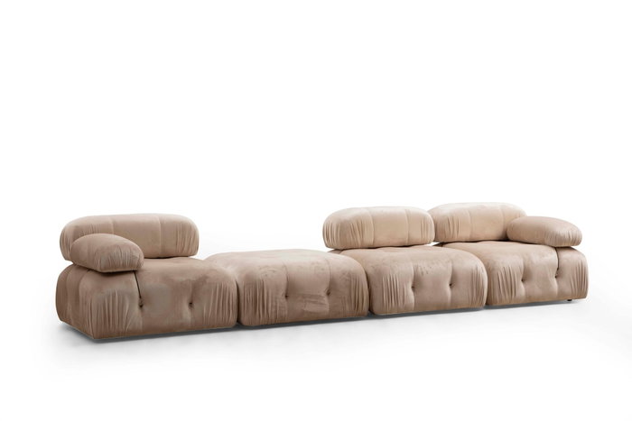 Atelier Del Sofa Bubble 1R Sofá de 1 Plaza, Crema, 95x95x75 cm