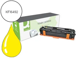 Q-connect Tóner compatible CF212A Amarillo para HP LaserJet M251n / 251nw / 276n / 276nw