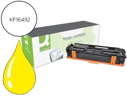 Q-connect Tóner compatible CF212A Amarillo para HP LaserJet M251n / 251nw / 276n / 276nw Q-connect Tóner compatible CF212A Amarillo para HP LaserJet M251n / 251nw / 276n / 276nw