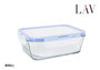 LAV Fiambrera Hermética Fresca 800cc 18x13x6.5 cm (12 Unidades)