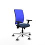 PIQUERAS Y CRESPO Silla de oficina Motilla con mecanismo Sincro, Azul