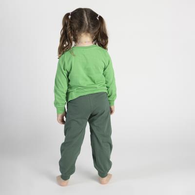Pijama Largo Single Jersey Avengers Hulk Verde 7 Años
