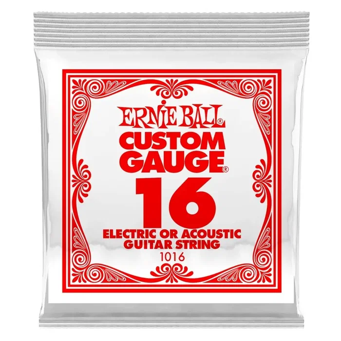 Ernie Ball Cuerda Eléctrica Slinky Plana 016 (Set de 6) (Set de 6) Ernie Ball Cuerda Eléctrica Slinky Plana 016 (Set de 6) (Set de 6)