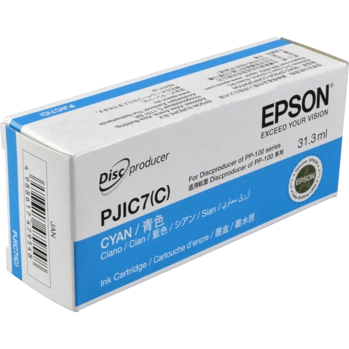 Epson PJIC7(C) Cartucho de tinta Cian High Yield C13S020688