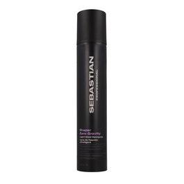 Sebastian Shaper Zero Gravity Laca Spray Light Hold 300 ml - Fijación Ligera y Flexible para Movimiento Natural, Acabado Sin Sensación de Producto