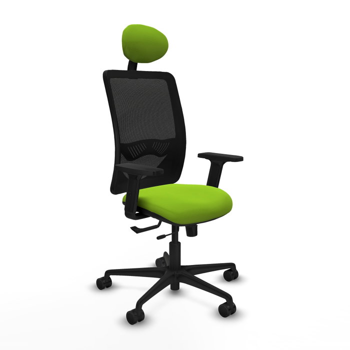PIQUERAS Y CRESPO Silla de oficina Zulema con mecanismo Sincro/Traslack, Pistacho y Negro PIQUERAS Y CRESPO Silla de oficina Zulema con mecanismo Sincro/Traslack, Pistacho y Negro