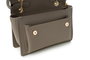 Vince Camuto Sorrento Bolso Bandolera Piel Sintética Dark Mink 27x20x9 cm