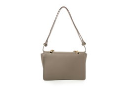 Vince Camuto Sorrento Bolso Bandolera Piel Sintética Dark Mink 27x20x9 cm