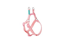 Freedog Arnés Nylon Basic Tipo A Rosa 15mm 30/50cm