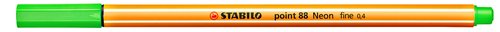 Rotulador Fibra Stabilo Point 88 Verde Neon (Set de 10) Rotulador Fibra Stabilo Point 88 Verde Neon (Set de 10)