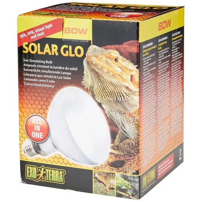 Exo Terra Lámpara Solar Glo 80w para Reptiles