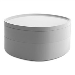 Alessi Birillo Caja Organizadora de Baño PMMA Blanco PL17 W