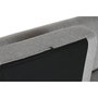 DKD Home Decor Sofá con Chaise longue en Poliéster y Rubberwood Color Topo