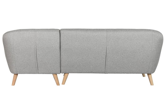 DKD Home Decor Sofá Scandi Topo Natural 226 cm