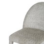 Silla Beige Tejido-Metal 47 X 61,50 X 85 cm (Set de 2)