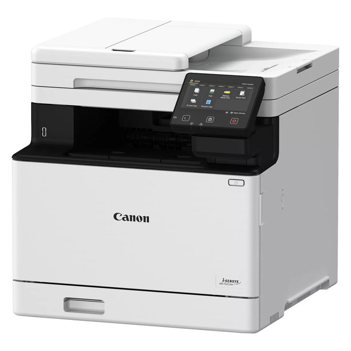 Canon i-SENSYS MF752Cdw - Multifunción Color Láser 3 en 1, Impresión/Copia/Escaneo, A4, WiFi, LAN, Dúplex Automático, Pantalla Táctil, Blanco