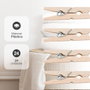 Dovelis Pack 24 pinzas madera para ropa