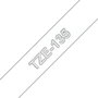 Brother TZe-135 Cinta de Rotuladora Laminada 12mm x 8m Blanco sobre Transparente