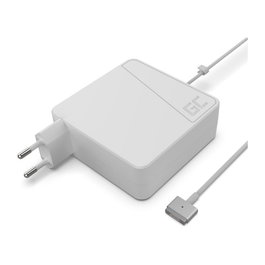 Green Cell Adaptador de CA 60W para Macbook MagSafe 2 Blanco