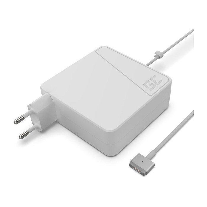 Green Cell Adaptador de CA 60W para Macbook MagSafe 2 Blanco Green Cell Adaptador de CA 60W para Macbook MagSafe 2 Blanco