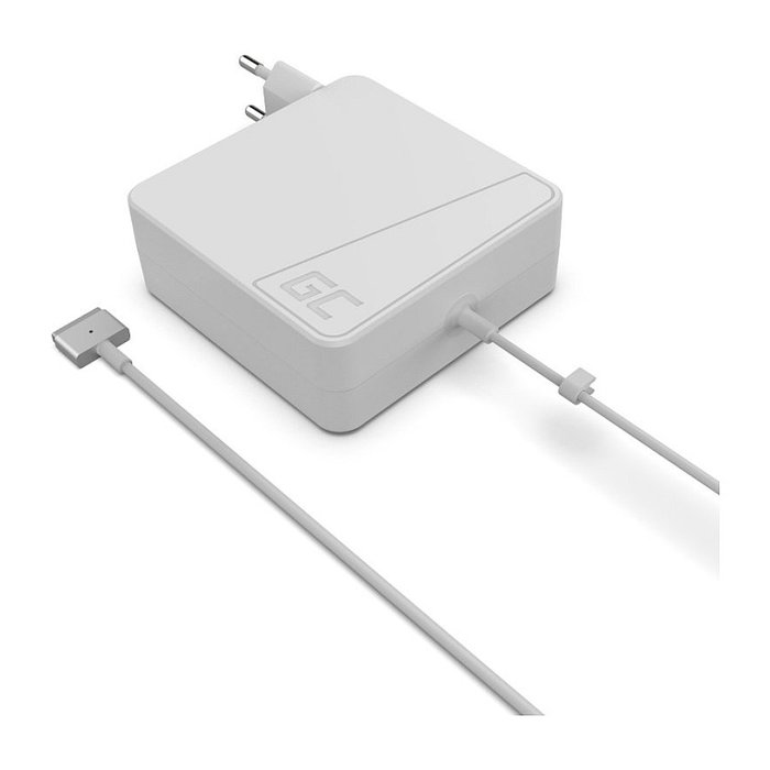Green Cell Adaptador de CA 60W para Macbook MagSafe 2 Blanco Green Cell Adaptador de CA 60W para Macbook MagSafe 2 Blanco