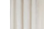DKD Home Decor Cortina de Poliéster Crudo 140x260 cm con 8 Anillas