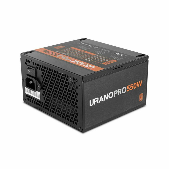 Nox Urano PRO 550W 80 PLUS Bronze Negro, Naranja RTX/SLI Ready build edition/Black, Orange