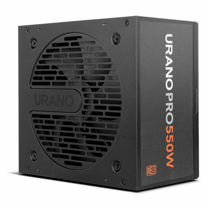 Nox Urano PRO 550W 80 PLUS Bronze Negro, Naranja RTX/SLI Ready build edition/Black, Orange