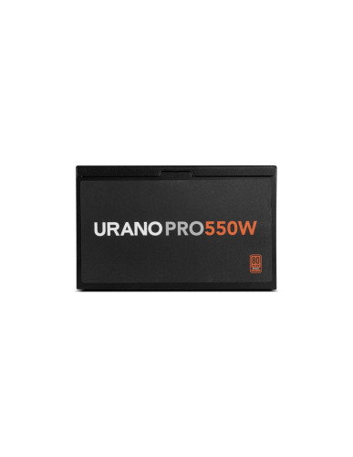 Nox Urano PRO 550W 80 PLUS Bronze Negro, Naranja RTX/SLI Ready build edition/Black, Orange