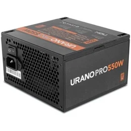 Nox Fuente de Alimentación Urano PRO 550W 80 Plus Bronze - Ventilador 120 mm PWM Ultrasilencioso - Cables Planos Extralargos - Certificación 80 PLUS Bronze - ATX - Ref: NXURPRO550BZ
