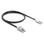DeLOCK Cable de fibra óptica LWL POF Kunststoff HFBR 4506-4516Z Dúplex de 1 m