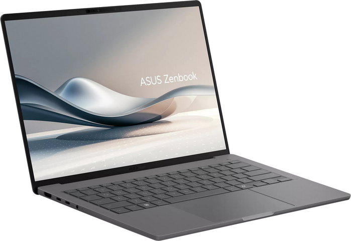 Asus ZenBook A14 OLED UX3407NA-QD174W, Snapdragon X2 Elite, 16GB RAM, 512GB SSD, Iceland Gray