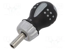 BAHCO Mango de destornillador con trinquete de 1/4 pulgada