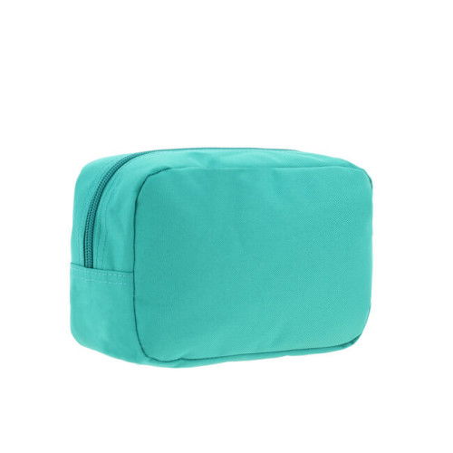 Totto Estuche AC52KLA002-1710Z-V2P, escolar dos bolsillos verde/gomas rosas