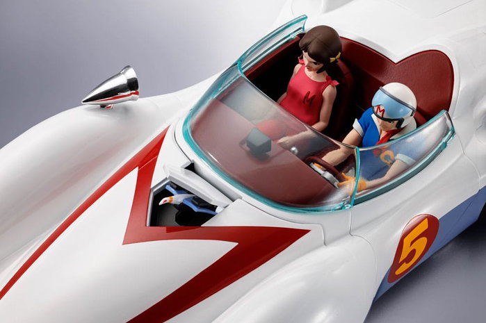 Bandai Spirits Co. Mach5 Figura 27 cm Meteoro Speed Racer Chogokin