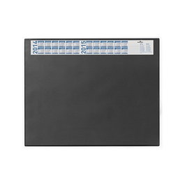 Durable 7204-01 Tapete de escritorio transparente 65x52cm Negro