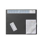 Durable 7204-01 Tapete de escritorio transparente 65x52cm Negro