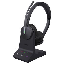 Yealink WH64 Dual UC Auriculares Inalámbricos para Oficina/Centro de Llamadas, Conectividad UC