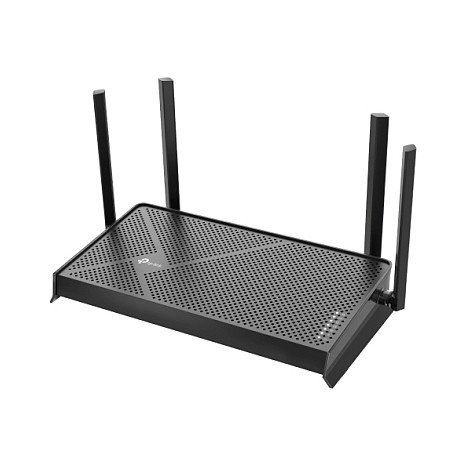 TP-Link Archer BE3600 Router Wi-Fi 7 Doble Banda 2.4 GHz / 5 GHz, 4x4 Flujos, 4 Antenas Externas, Ethernet 2.5 Gbps, Negro, Compatible con Alexa y Google Assistant