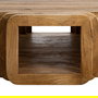 Mesa Centro Madera de Mango Salón 84 X 85 X 32 cm