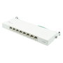 GoodConnections Patchpanel Cat.6A 8-Port GC-N0119 Blanco