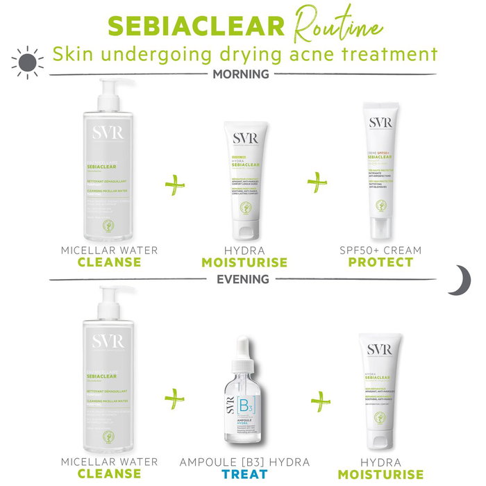 SVR SEBIACLEAR Hydra Crema Hidratante Reparadora 40 ml