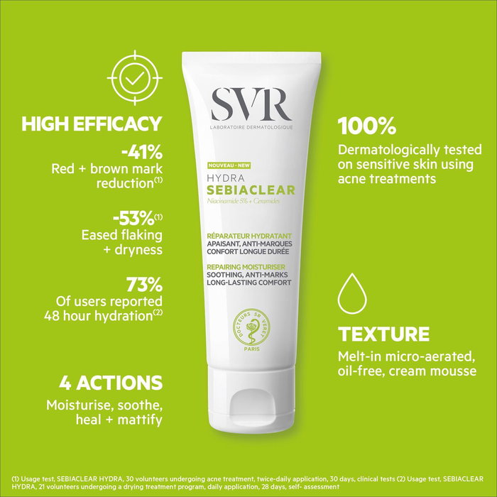 SVR SEBIACLEAR Hydra Crema Hidratante Reparadora 40 ml