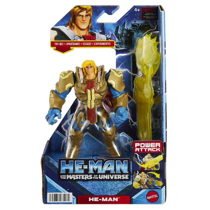 Mattel He-Man Deluxe Figura 14 cm Masters of the Universe HDY37