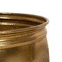 S/3 Maceteros Oro Metal Decoración 41 X 41 X 42,50 cm