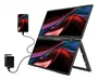 Verbatim Monitor Portátil Doble 15.6'' FHD IPS Negro
