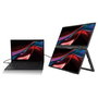 Verbatim Monitor Portátil Doble 15.6'' FHD IPS Negro