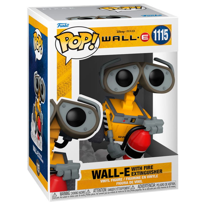Funko Pop! Disney Wall-E - Wall-E con extintor Figura Coleccionable Vinilo Funko Pop! Disney Wall-E - Wall-E con extintor Figura Coleccionable Vinilo