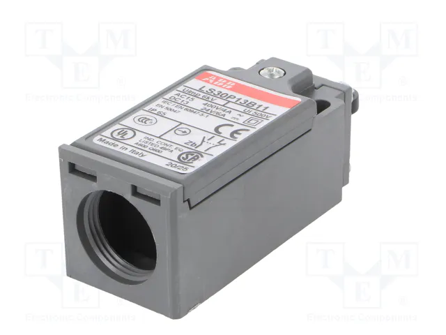 ABB LS30P13B11 Interruptor de fin de carrera con roldana de plástico Ø11mm