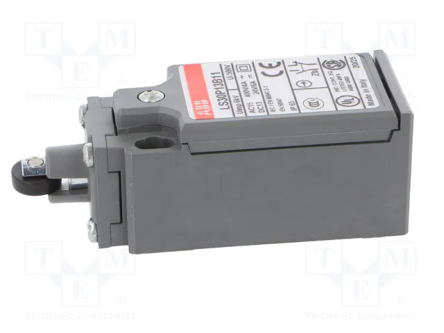 ABB LS30P13B11 Interruptor de fin de carrera con roldana de plástico Ø11mm